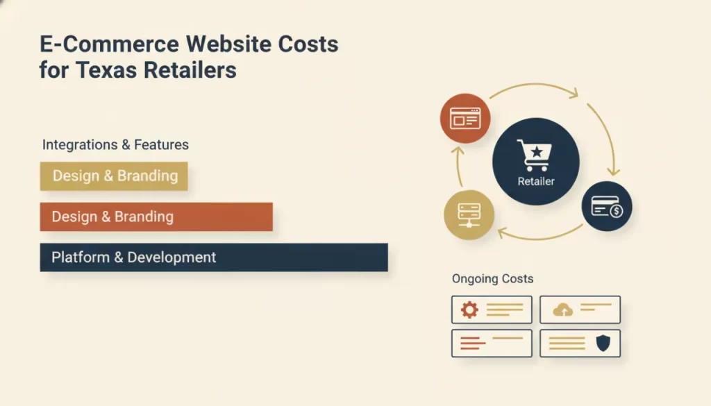 E-Commerce Website Costs for Texas Retailers: Breakdown