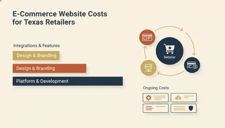 E-Commerce Website Costs for Texas Retailers: Breakdown